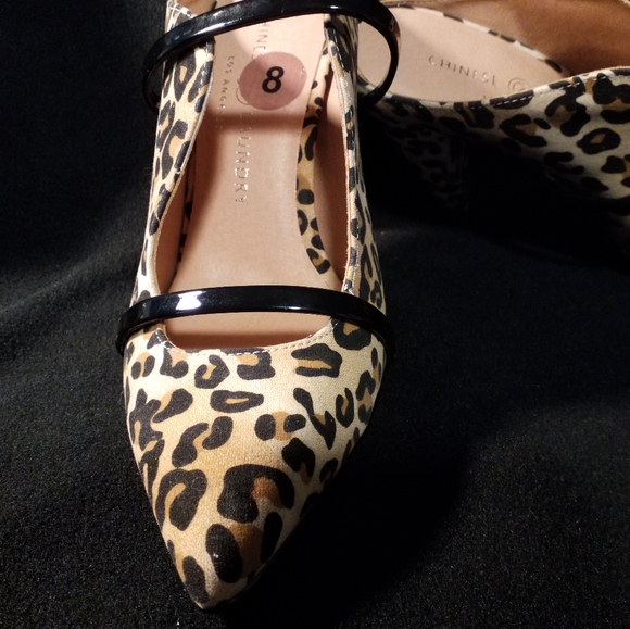 Leopard print slide in shoes - Picture 7 of 8